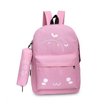 Kawaii Emoticon School BackPack SD01146