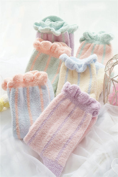 Warm Cute Pastel Thick Short Socks SD01966