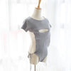 Japanese Virgin Killer Inspired Hollow Chest Keyhole Sweater SD02369