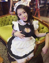 Kawaii Kitty Cat Hollow Chest Keyhole Maiden Costume Dress SD02080