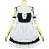 Japanese black white ribbon maid dress SD00888