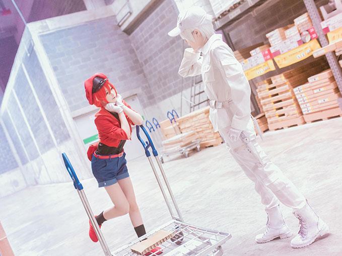 Cells at Work! White Blood Cell Neutrophil Cosplay SD00305