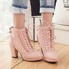 Cute Lolita Lace High Heeled Shoes SD01938