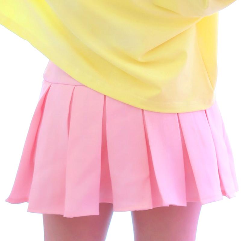 Summer sweet pink pineapple skirt SD00942