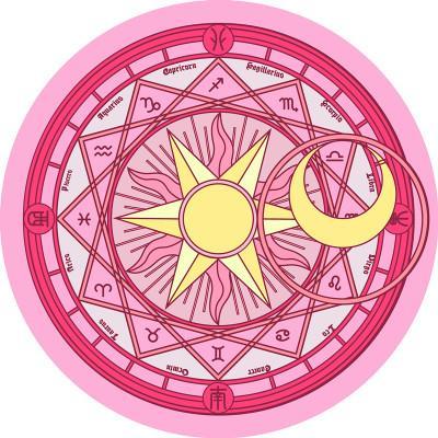 Cardcaptor Sakura Star Sun and Moon Carpet SD00468