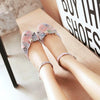 Buckle Ribbon Short-Heels Shoes SD00191