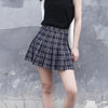 Cute grid pleated skirt SD00628