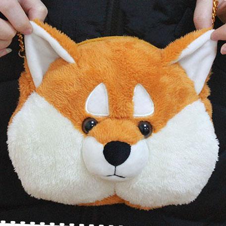 Shiba Head Small Shoulder Bag SD01304
