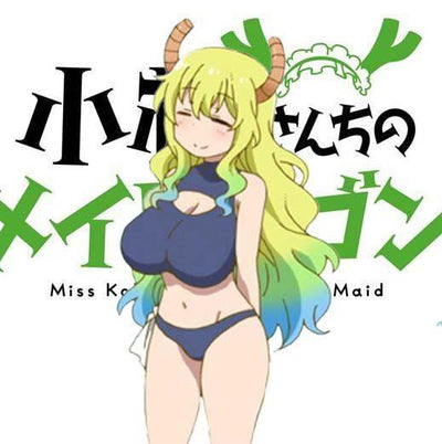 Kobayashi's Dragon Maid Lucoa Anime 2Piece Swimsuit (swim suit) SD01066