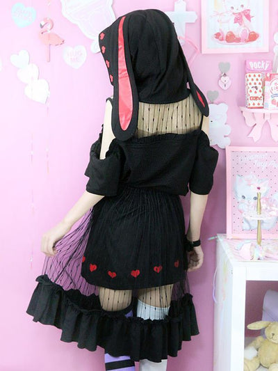 Bunny Nurse Yandere T-shirt/Skirt Set SD00340