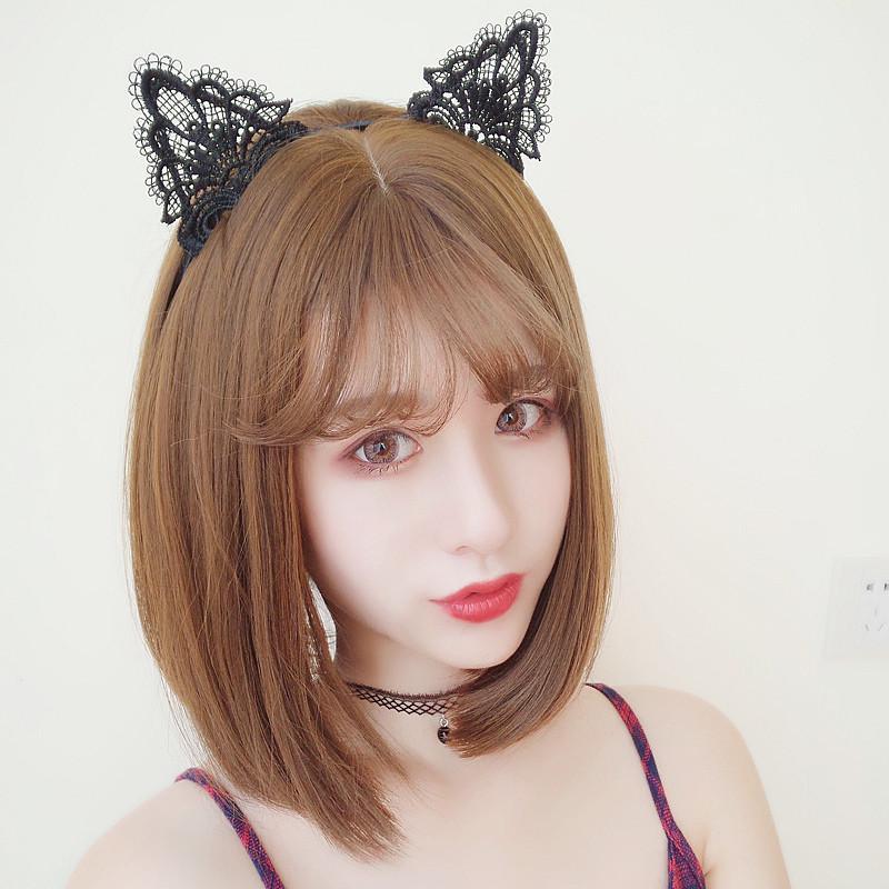 Harajuku Short Light Brown Wig SD00654