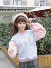 Japanese Kawaii Embroidery Bear Warm Sweater SD01090