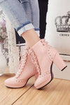 Cute Lolita Lace High Heeled Shoes SD01938