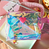 Japanese Harajuku laser transparent messenger bag SD00791