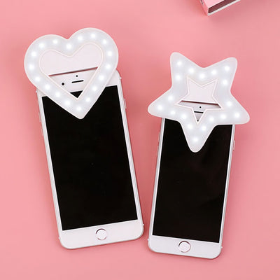 Cat Star Heart Led Light Phone Ring Light SD01818