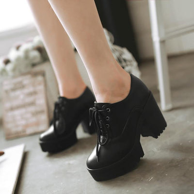 Casual Platform High-Heel Shoes SD00244