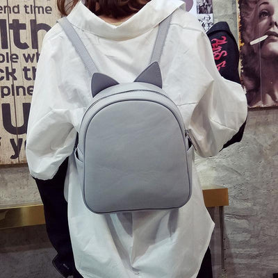 Japanese cute cat/bunny ears bat wings backpack SD00657