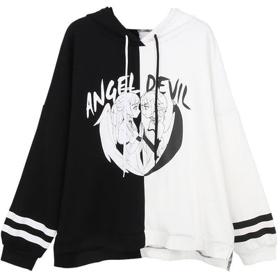 Angel Devil Anime Girl Sweater SD00121