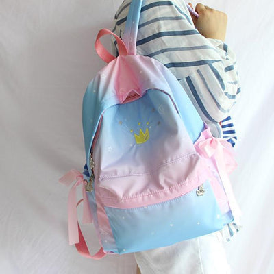 Pastel Planet Star Crown Backpack SD00347