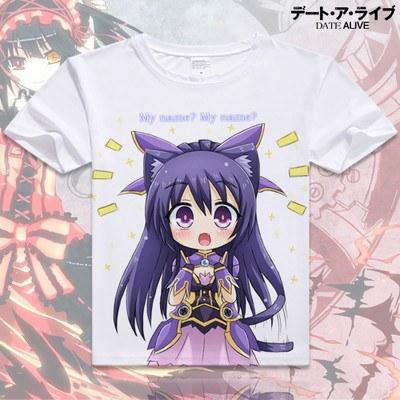 Anime Date Alive Prints T-shirt SD00650