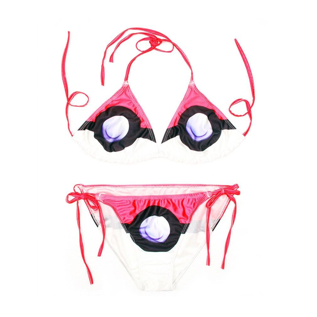 Pokemon Pokeball Bikini swimsuit SD00614
