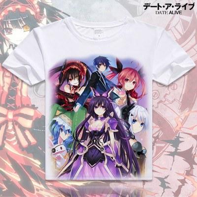 Anime Date Alive Prints T-shirt SD00650