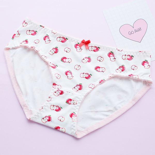 Japanese Harajuku Sweet Apple Bow Undies SD02393