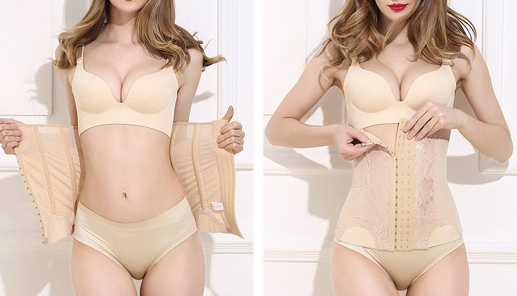 Female Women Waist Corset 3 Hooks Shape-wear SD01611
