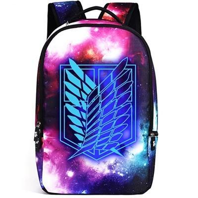 Attack on Titans Anime Galaxy Glow in the Dark Backpack Ver.1 SD00790