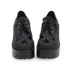 Black Hollow Stars Lolita High Platform Shoes SD00047