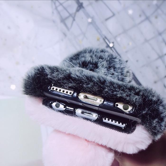 Fluffy Bunny Ears Phone Cases SD01347