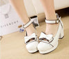 Elegant Lolita Bow Strap High-Heel Shoes SD00250