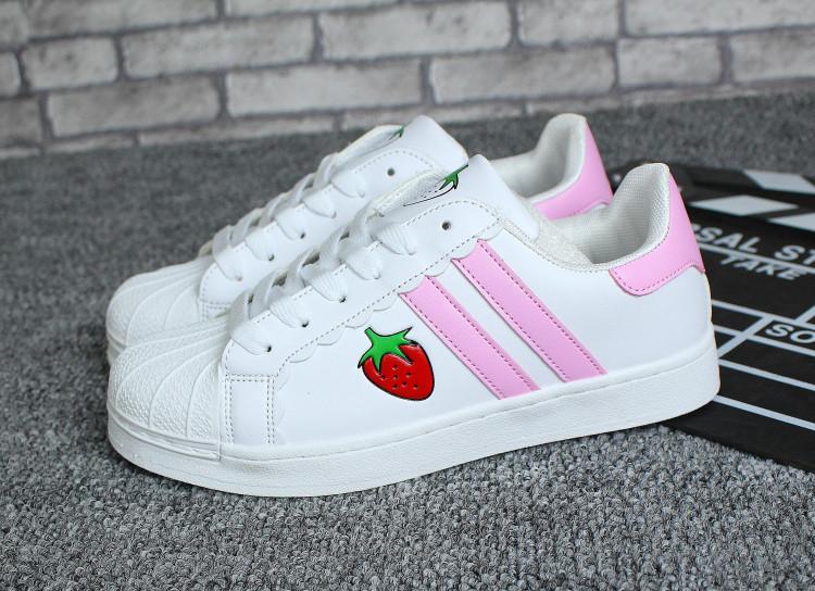 Pink Strawberry Sneakers Shoes SD00616
