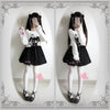 Bunny Eye patch Skirt/Shirt Set SD00740