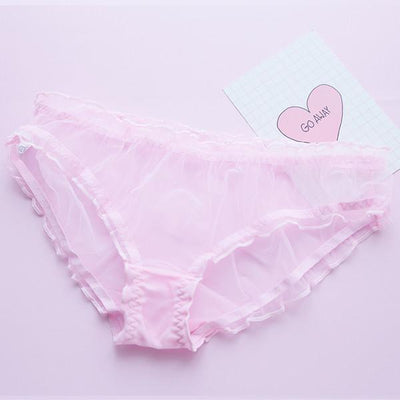 Japanese Harajuku Cute&Sexy Transparent Undies SD02397