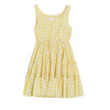 Summer sweet lemon yellow sleeveless dress SD00929