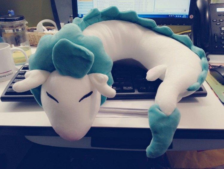 Spirited Away Haku Dragon Neck Pillow SD01744