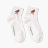 Japanese  5-pair cute fruit embroidered socks SD00679