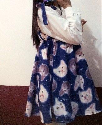 Japanese Cute Cat Dress SD01121