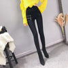 High Waist Zipper Skinny Pants SD00308