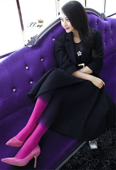 2 Color Pantyhose Stockings Tights SD01407
