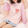 Pink Heart Beat Palpitations Vest Top SD00253