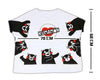 Kumamon Cute Kawaii White Black Bear Anime Loose T-Shirt Ver 2. SD01448