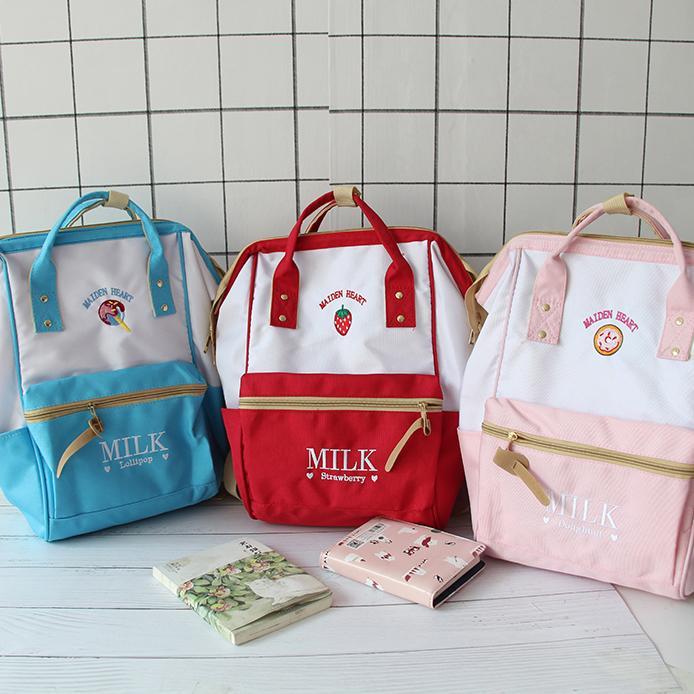 Milk Strawberry Banana Chocolate Doughnut Lollipop Backpack SD00627