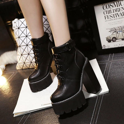Strap High-heeled Platform Shoes SD00128