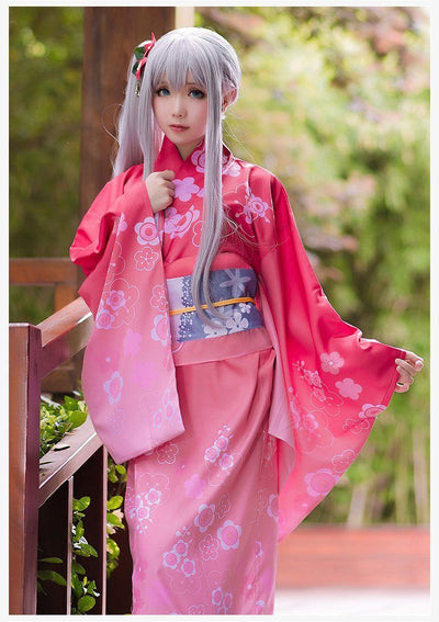 Eromanga-sensei anime  Sagiri Izumi cosplay kimono dress SD00831