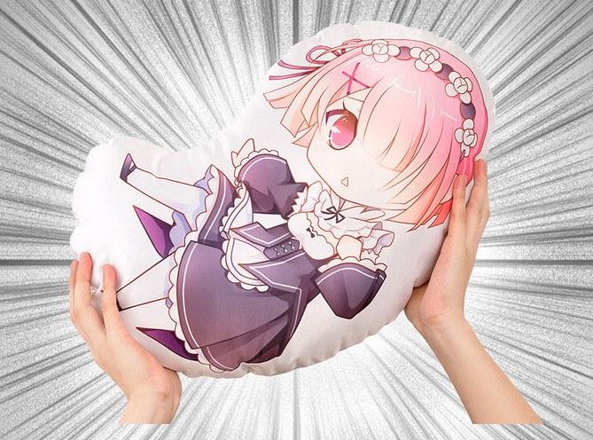 Re:Zero Rem and Ram Plush Pillow SD01703