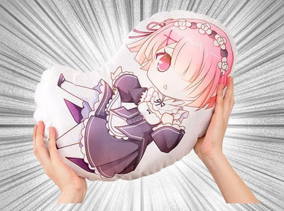 Re:Zero Rem and Ram Plush Pillow SD01703