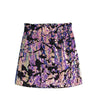 Purple Sequins High Waist Skirt SD01921