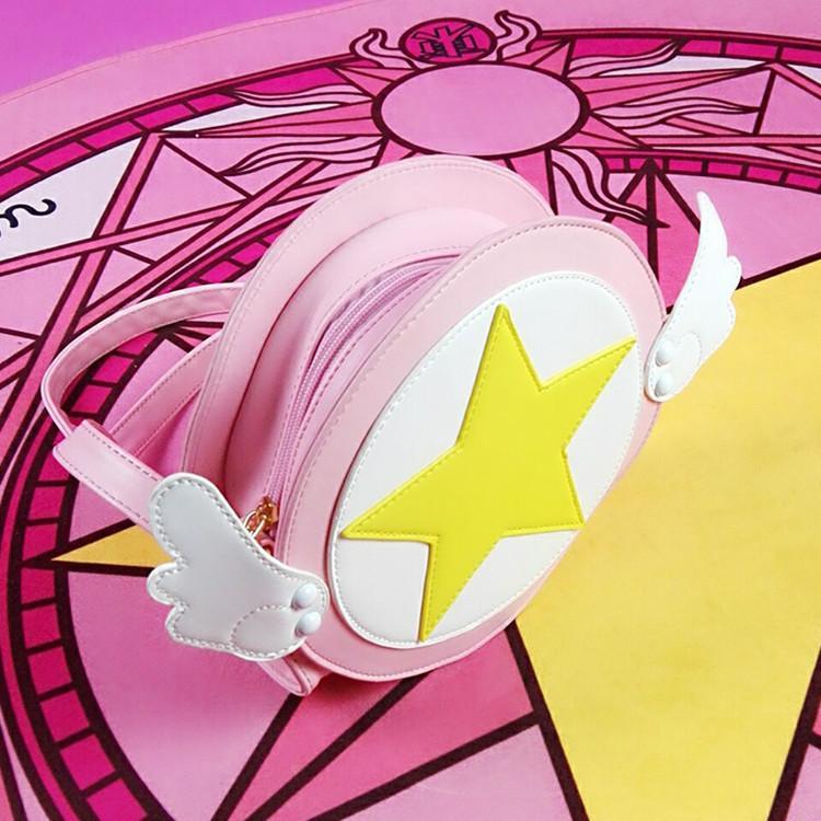 Japanese Anime Cardcaptor Sakura Wing Star Shoulder Handbag SD02241